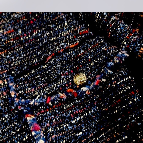 Multicolor Fringe Tweed Jacket - Picture 8 of 11